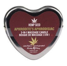 Earthly Body Hemp Seed 3n1 Valentines Day Candles-Aphrodite's 4oz